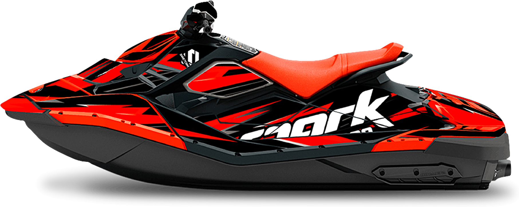 SWETOWN Dekalkit SweTown Sea-Doo Spark Quin Rød-Hvit