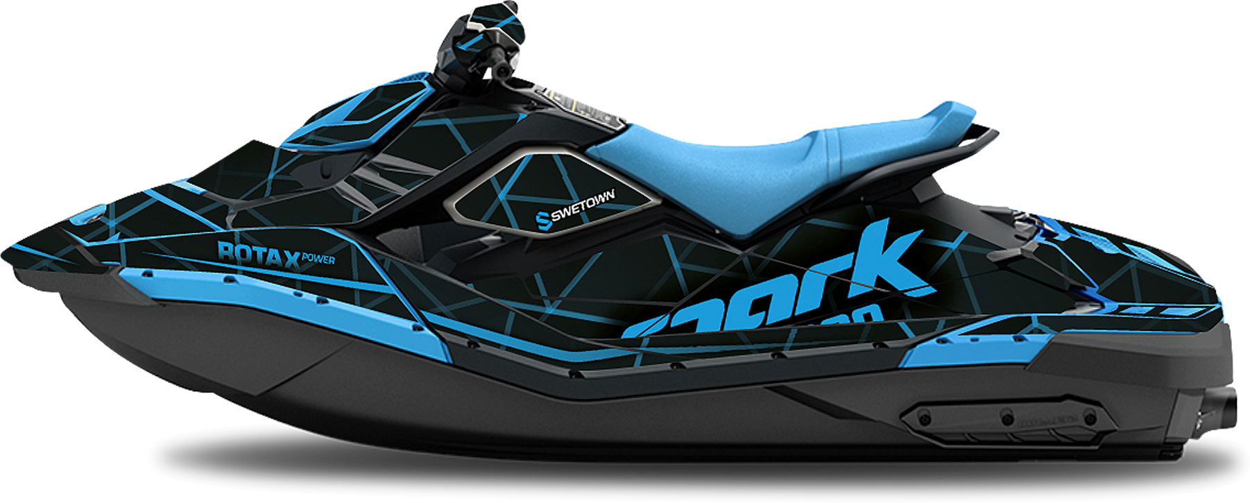 SWETOWN Dekalkit SweTown Sea-Doo Spark Parker Blå