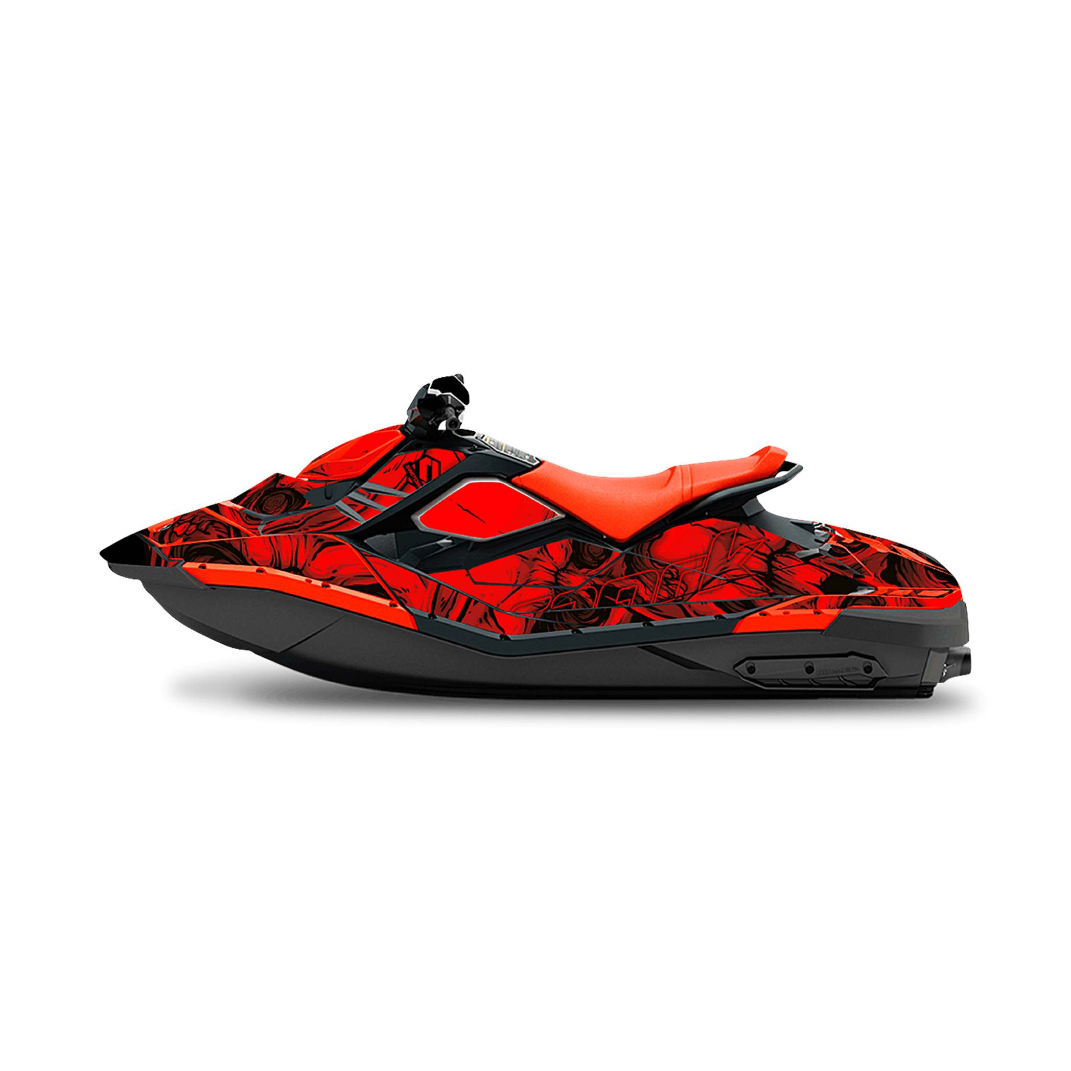 SWETOWN Dekalkit SweTown Sea-Doo Spark Cranio Rød