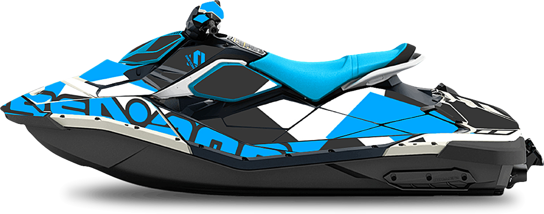 SWETOWN Dekalkit SweTown Sea-Doo Spark Jagger Blå