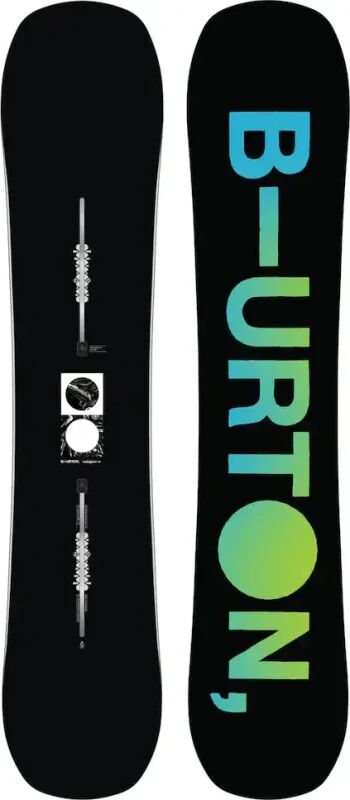 Burton Men's Instigator Flat Top Snowboard Flerfarget