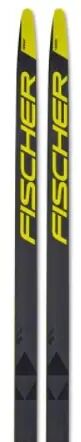 Fischer Carbonlite Classic Junior Cross Country Skis (Svart)