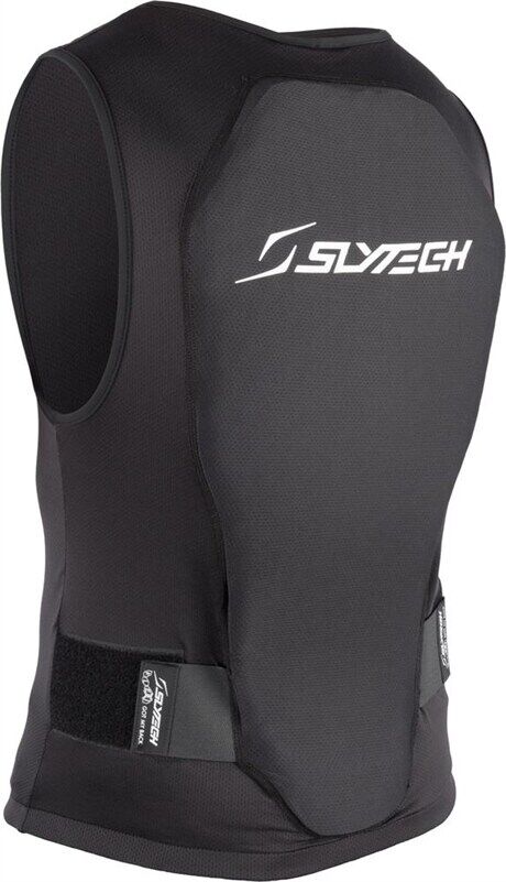 Slytech Back Protector Flexi Vest Zip, XT Snow Black  S