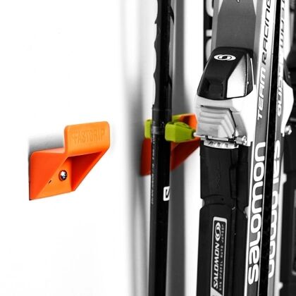 Smartsaker Fastgrip skiholder med veggfeste