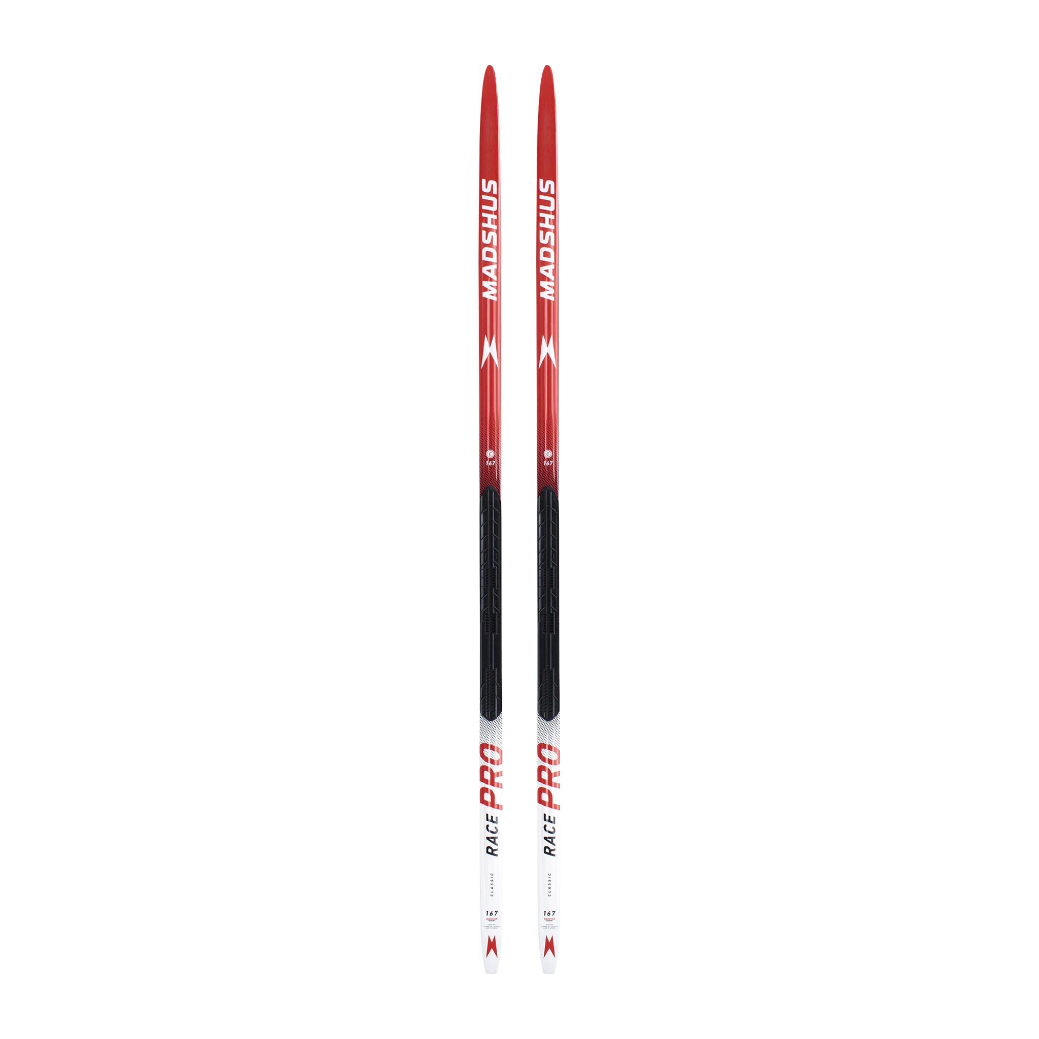 Madshus XC Skis Race Pro Classic 21/22, klassiskski junior 177 Red/ Black/ White