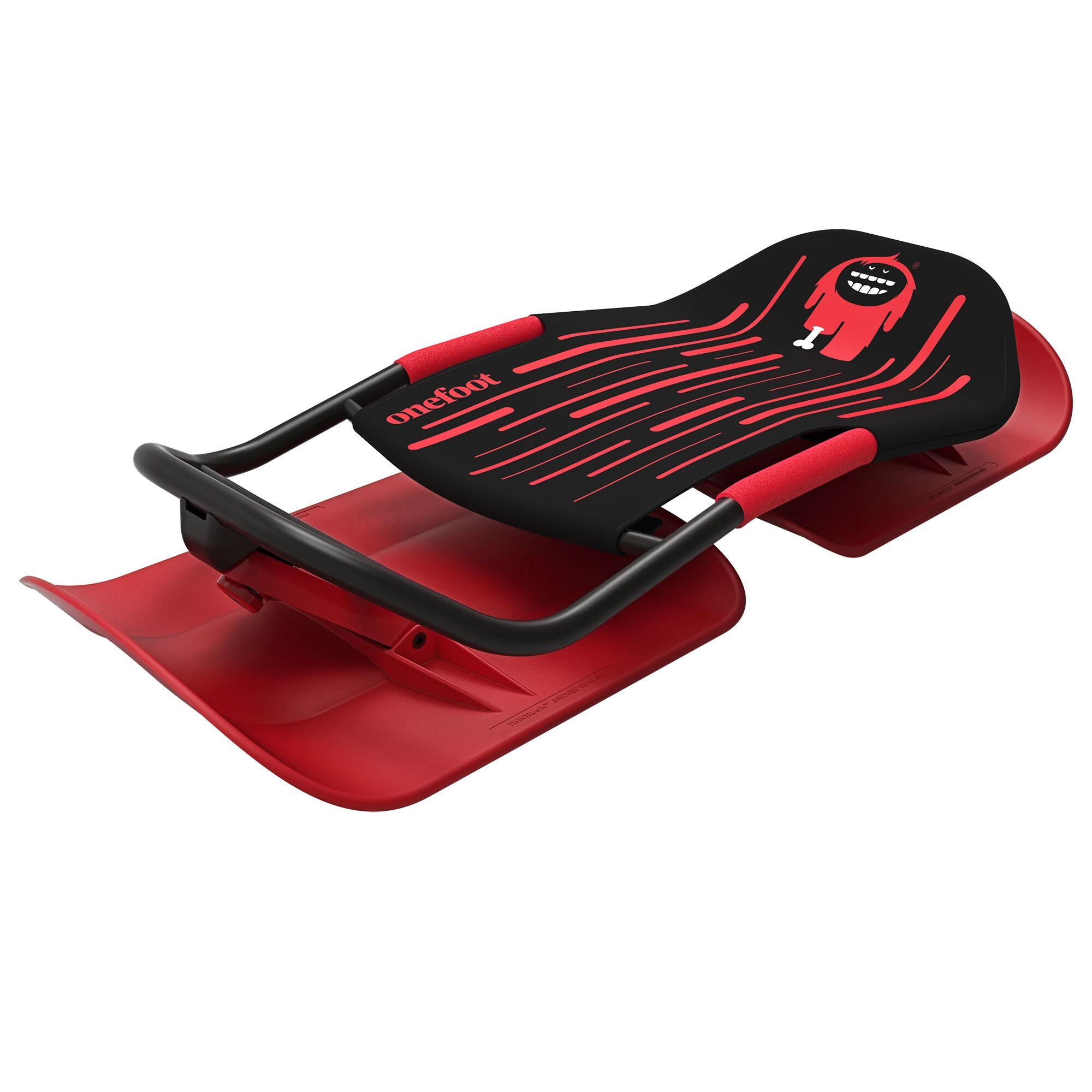 OneFoot Snowbob, kjelke STD RED