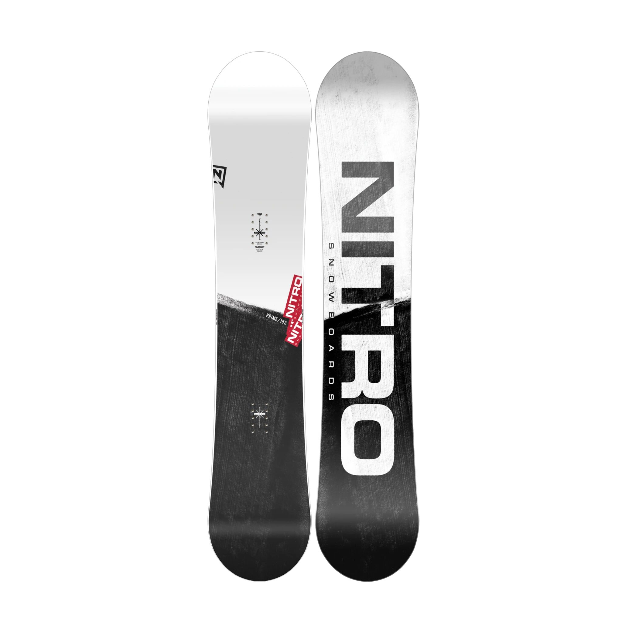 Nitro Snowboard Prime Raw 21/22, snowboard herre 163cm Wide Multicolour