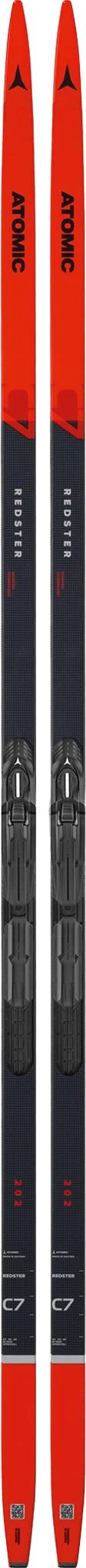 Atomic XC Skis Redster C7 Skintec + Shift In binding 21/22, felleski unisex 202cm Hard/85-96kg Red/Grey/Red