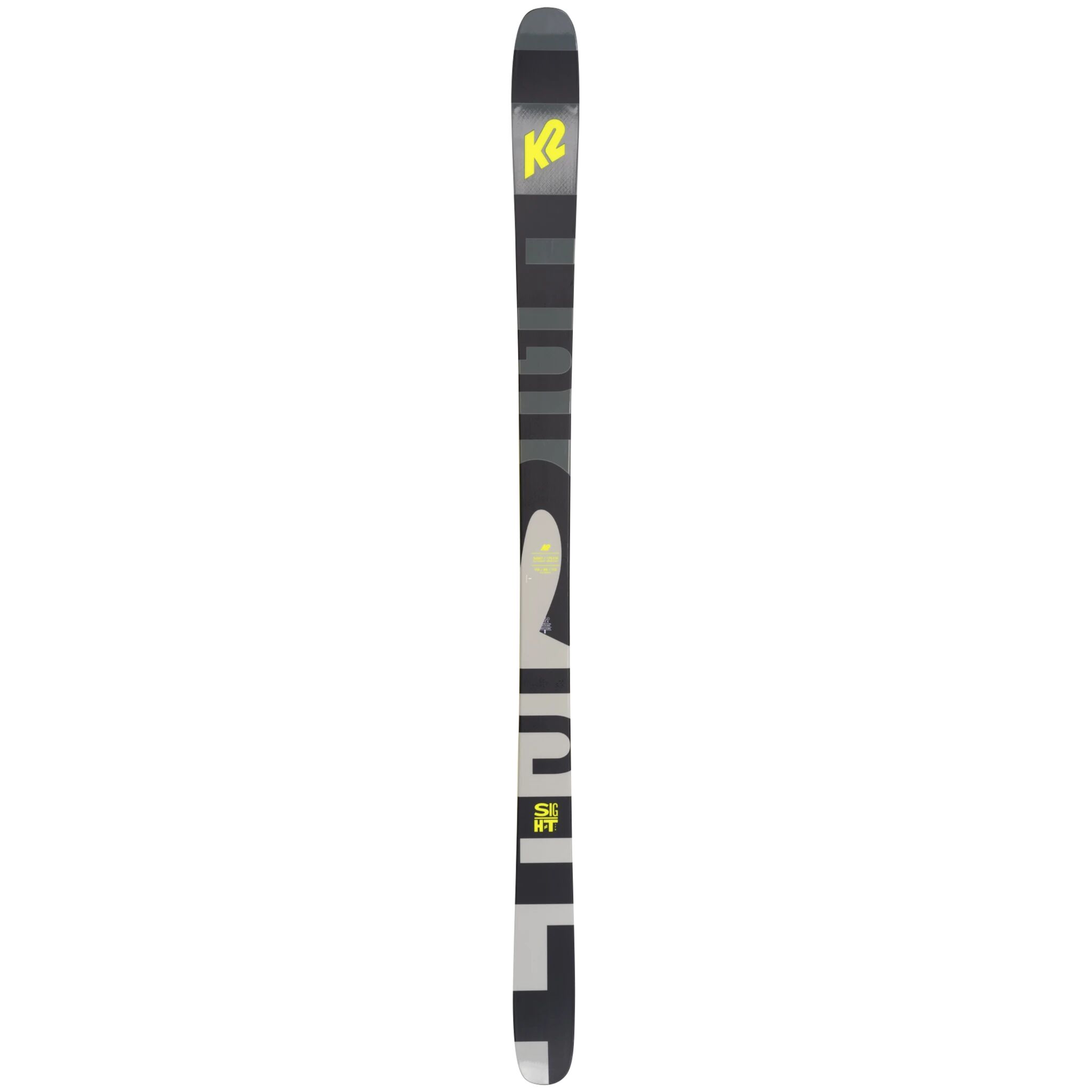 K2 Twintip Skis Sight 21/22, twintipski, senior unisex 179 Black/grey/yellow