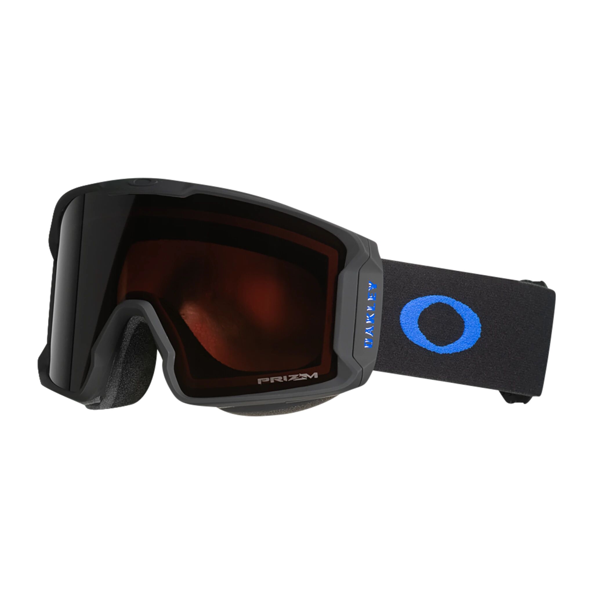 Oakley Goggles Line Miner L Matte Black Prizm Dark Grey 21/22, alpinbrille senior One Size Blk w Przm Dk Gry