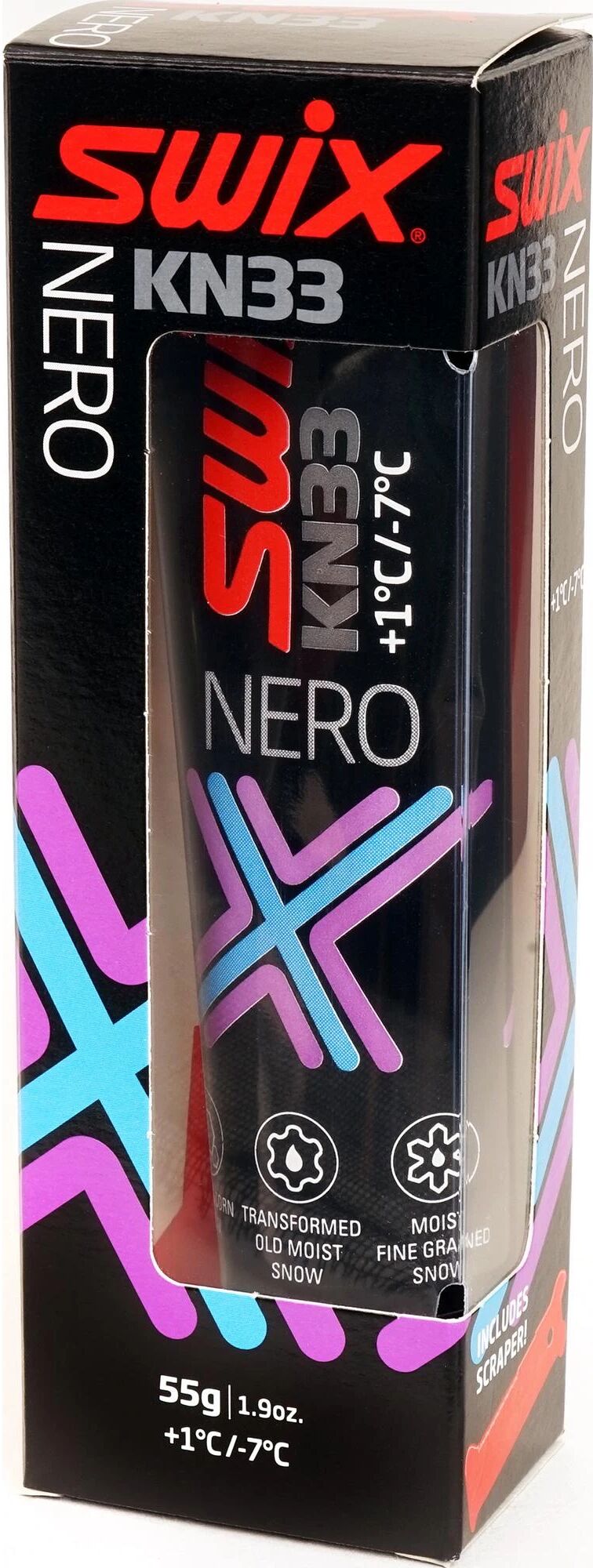 Swix KN33 Nero +1C to - 7C, klister STD STD