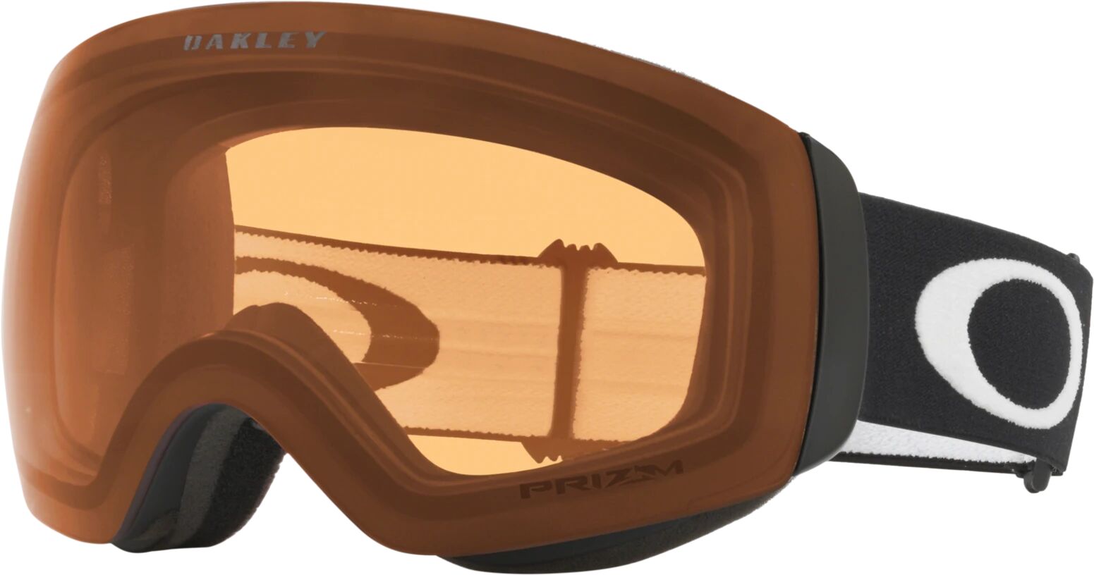 Oakley Flight Deck Matte XM Black FP Prizm Persimmon 20/21, alpinbrille, unisex One Size Black w/ PRIZM Persi