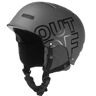 OUT OF WIPEOUT HELMET GREY S  - GREY - unisex