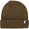 CRAB GRAB CLAW LABEL BEANIE BROWN One Size  - BROWN - unisex