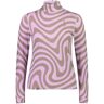 MONS ROYALE CASCADE MERINO FLEX 200 MOCK NECK LS AOK BLAZING TRAILS L  - BLAZING TRAILS - female