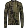 MONS ROYALE TEMPLE TECH LS OLIVE TIE DYE L  - OLIVE TIE DYE - male