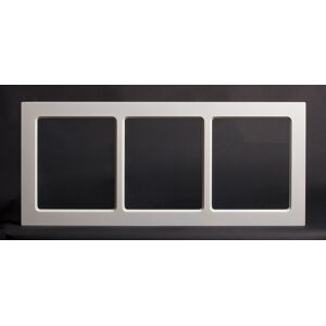 Dala Dörren Dekorfönster Kombi Utvändigt  Spröjs 890x390mm Vit Enkelglas