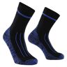 Dlhé zimné ponožky na lyže Vodeodolné ponožky pre mužov Pánske teplé ponožky do zimy modrá 39-42