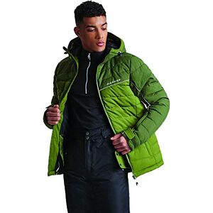 Dare2B Men Slalom Waterproof And Breathable Insulated Ski Jacket - Manties Green/Racing Green, X-Small