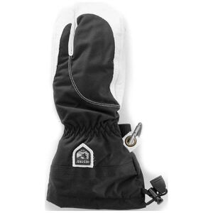 Hestra Heli Ski Female 3-Finger / Black/White / 7  - Size: 7