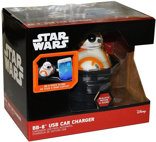 ND Caricatore USB per Auto Star Wars BB8