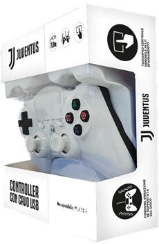 PS4 Controller ufficiale Juventus compatibile BIANCO