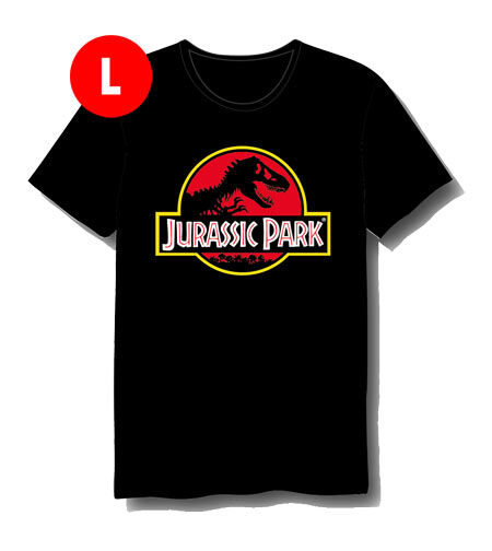 Gadget T-shirt Jurassic World Logo L