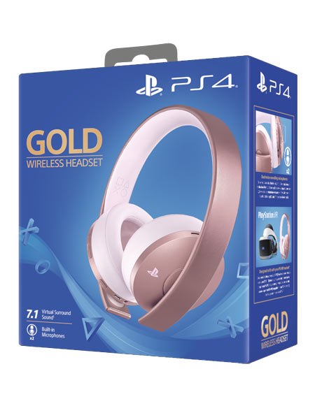 Sony Headset Gold Wireless Rose Gold