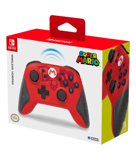 Hori Controller Wireless PAD Mario