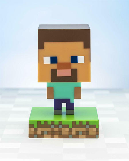 Gadget Lampada Minecraft Steve