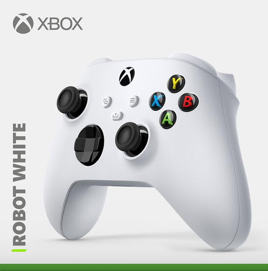 Microsoft Controller Wireless Xbox Robot White