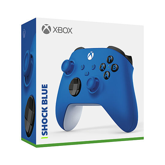 Microsoft Controller Wireless Xbox Shock Blue
