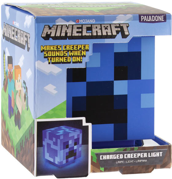 Gadget Lampada Minecraft Charged Creeper