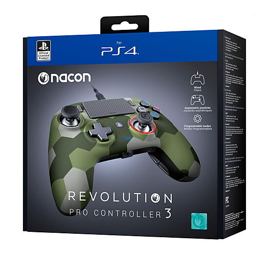 Nacon Controller Revolution Pro Controller 3- Green Camouflage