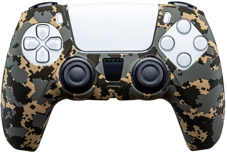 PS5 Guscio Protettivo Controller PlayStation 5 Qubick Camo Desert