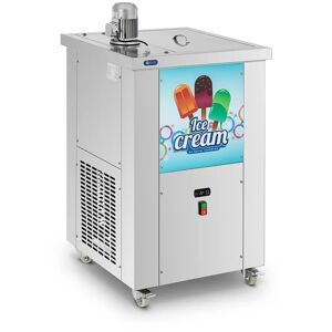 Eismaschine - für Eis am Stiel - 2 Formen: 75 + 110 ml - 80 Stück (15 min) / 6000 Stück (Tag) - Royal Catering RCPM-02
