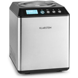 Klarstein - Turbine à glace - Machine à crème glacée à compresseur - Sorbetière - 180W -capacité de 2L - Machine à glace - préparation en 30 à 40 min - Publicité