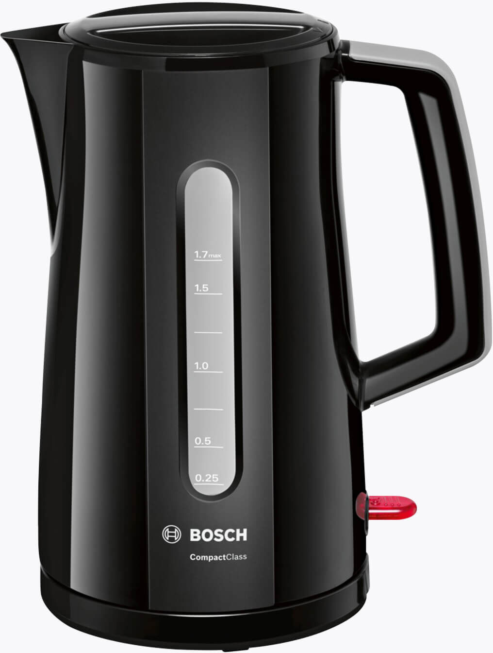 Bosch Wasserkocher Kunststoff 1,7 L Schwarz/Hellgrau