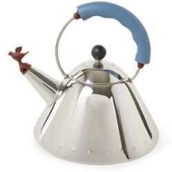 Alessi 9093 Pfeifkessel 2 Liter Blau