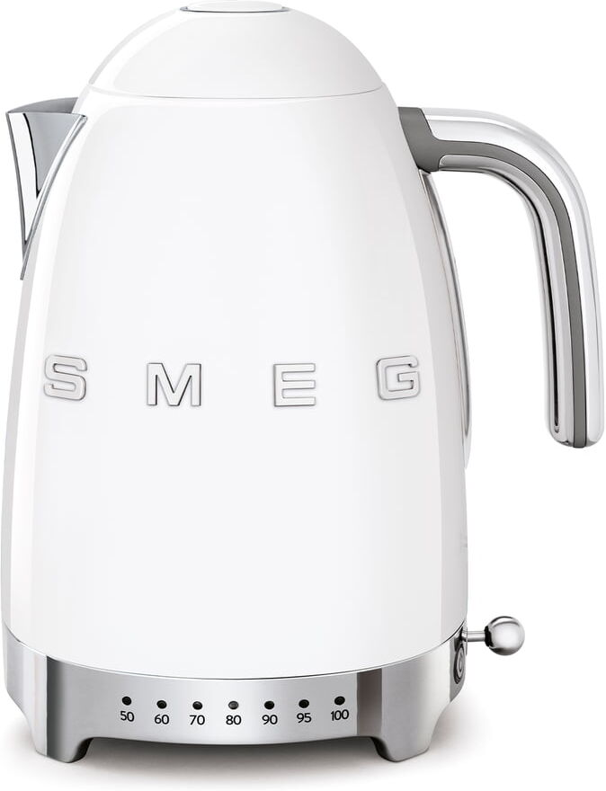 SMEG - Wasserkocher KLF04 (variable Temperatursteuerung), 1,7 l, weiß