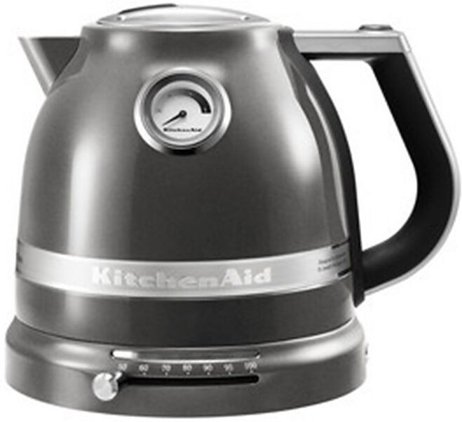 Auf Lager KITCHENAID Wasserkocher "Artisan" 1,5l 5KEK1522EMS (Medaillonsilber) 5413184151072 silber EG