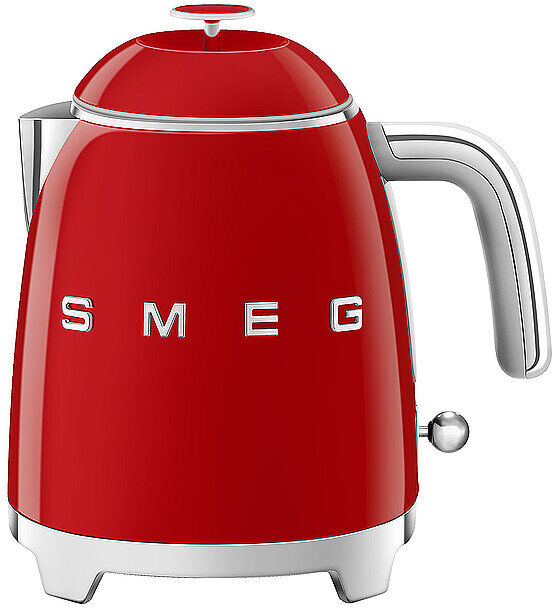 Auf Lager SMEG Mini-Wasserkocher 0,8l 50s Retro Style Rot KLF05RDEU 8017709302177 rot EG