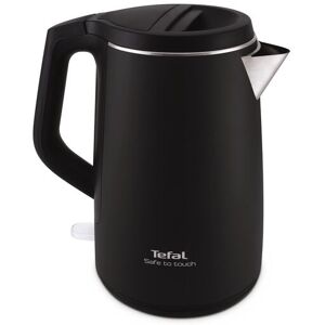 Tefal Wasserkocher »Safe to touch«, 1,5 l, 2400 W silberfarben/schwarz