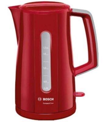 Bosch Wasserkocher TWK 3A014 1.7L - Rot