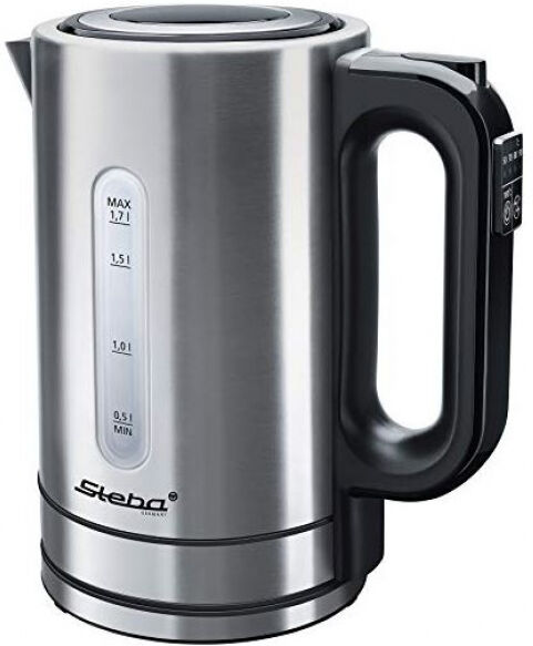 Steba WK 21 - Wasserkocher 1.7 Liter - Inox/Schwarz