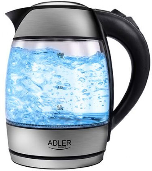 Adler AD 1246 - Wasserkocher 1.8 Liter Transparent