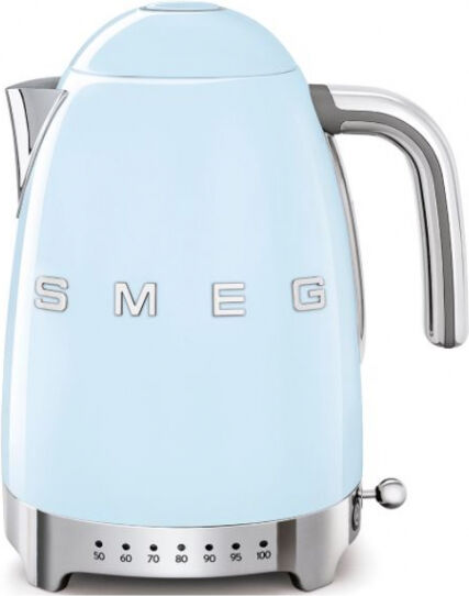 SMEG KLF04PBEU - Wasserkocher Retro 1.7 Liter - Pastellblau