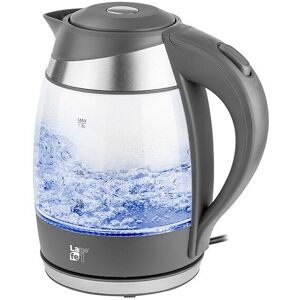 3 CLAVELES Lafe CEG016 Wasserkocher 1,7 l 2200 w Grau, Transparent