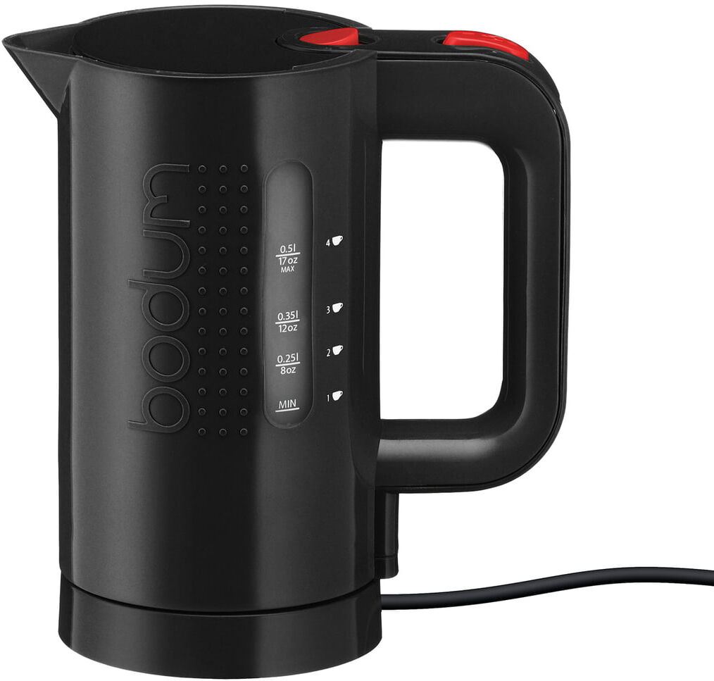 Bodum - Bistro, Elektrischer Wasserkocher, 0,5 l, schwarz