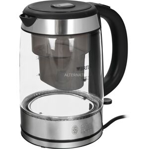 Russell Hobbs Clarity elkedel 1,5 L 2200 W Rustfrit stål, Transparent